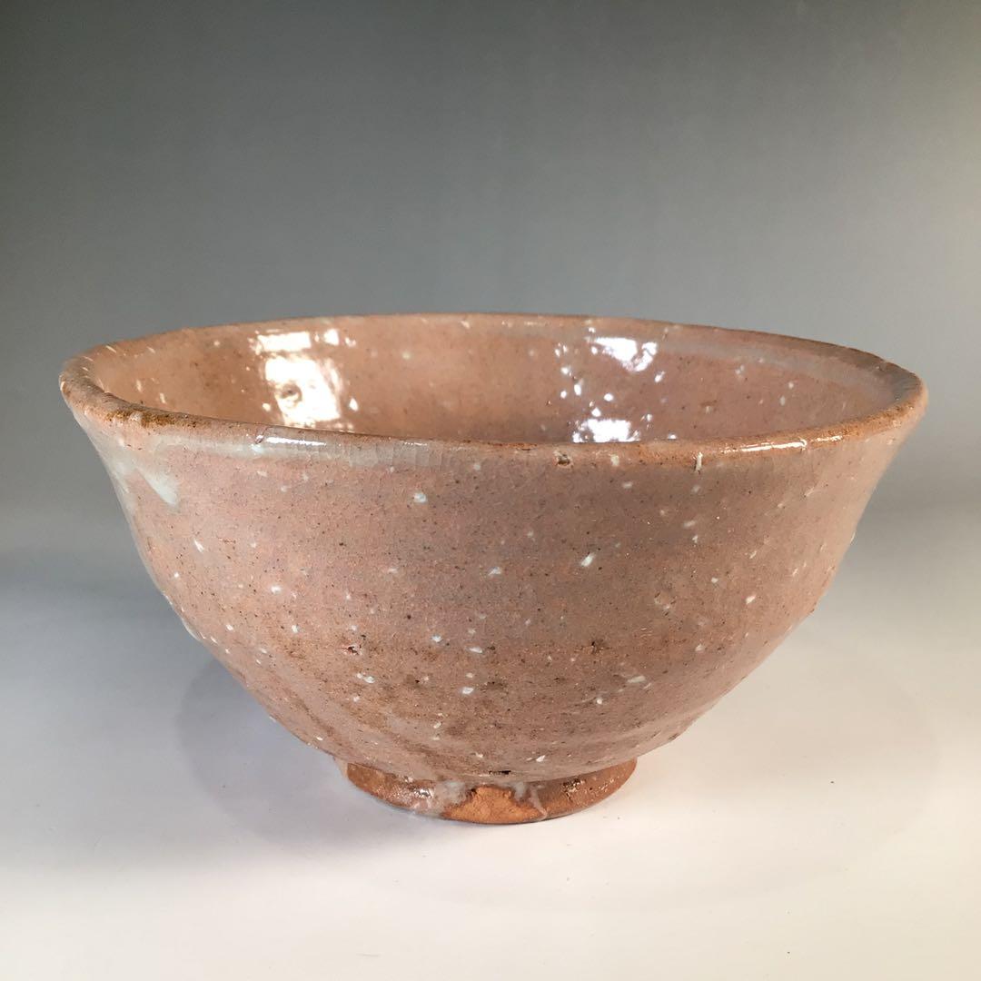 Ｍ８１９　茶碗　『萩焼』『守繁栄徹造』『柿ノ蔕茶碗』　抹茶碗　共箱　茶道具