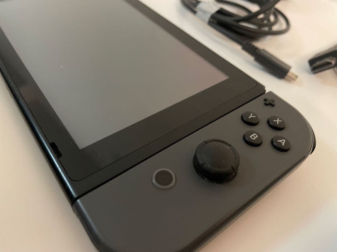 Nintendo Switch 本体 グレー 箱無し　メモリーカード付き