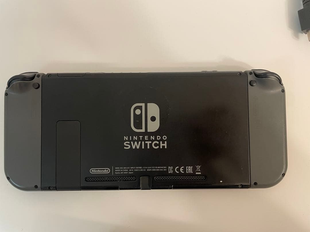 Nintendo Switch 本体 グレー 箱無し　メモリーカード付き