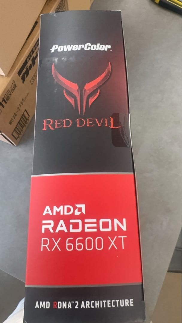未使用AMD Radeon RX 6600XT 8GB