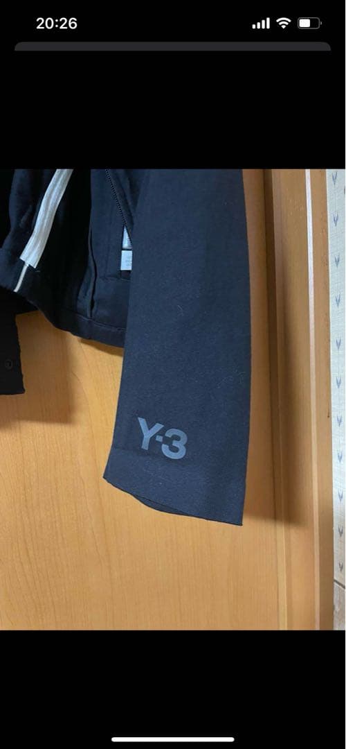 Y3 ジップアップジャケット