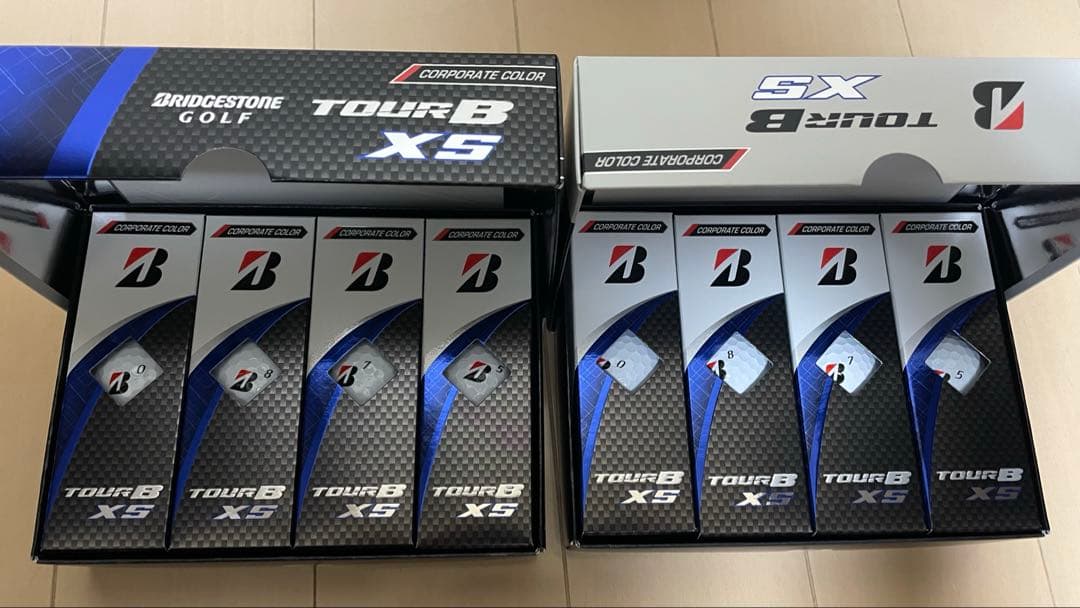 ブリヂストンゴルフ　TOURB XS　2ダース　新品未使用　ゴルフボール　No2