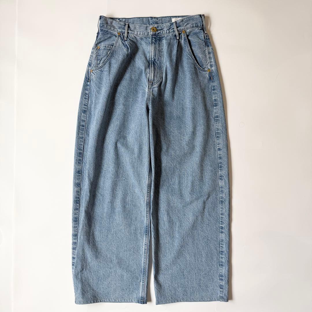 upper hights for conte タックデニムパンツ 25