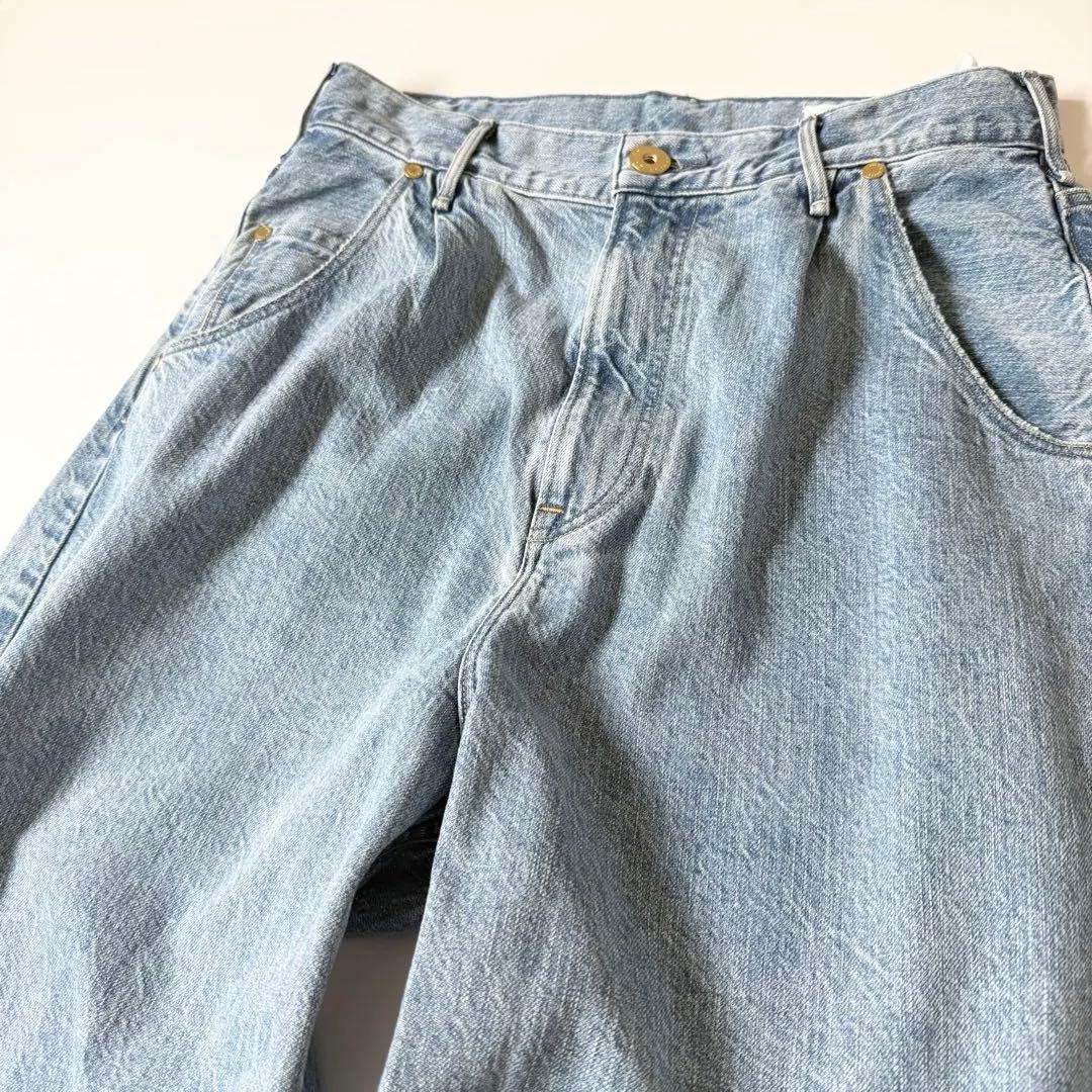 upper hights for conte タックデニムパンツ 25