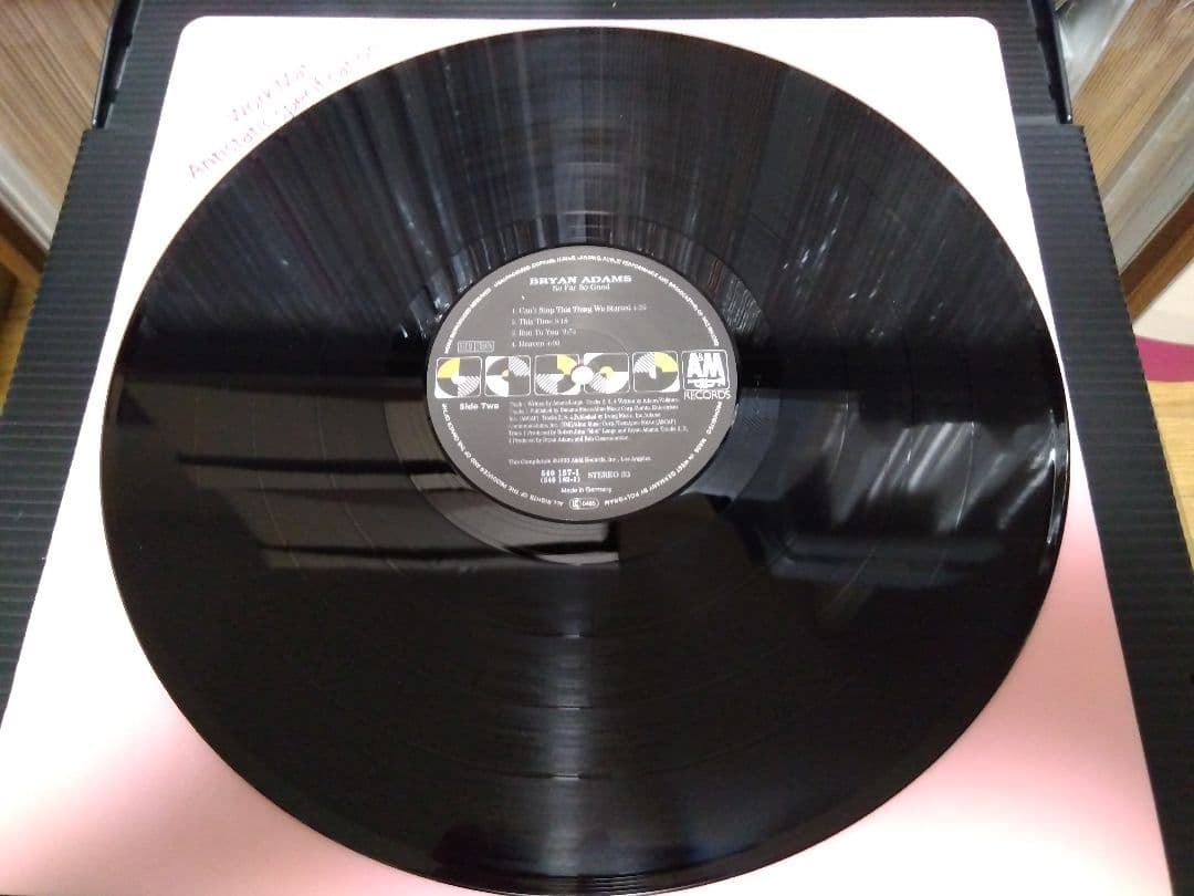 So Far So Good ブライアン アダムス LP
