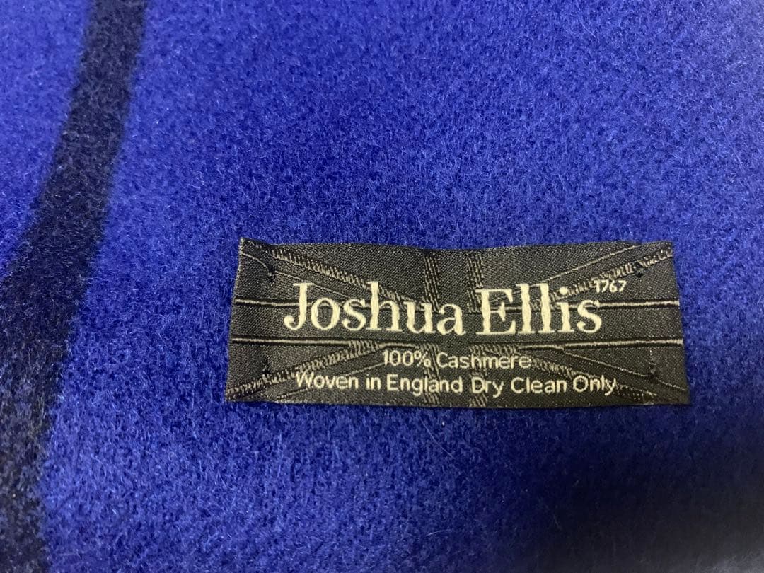【値下げ】Joshua Ellisカシミア100%大判ストール