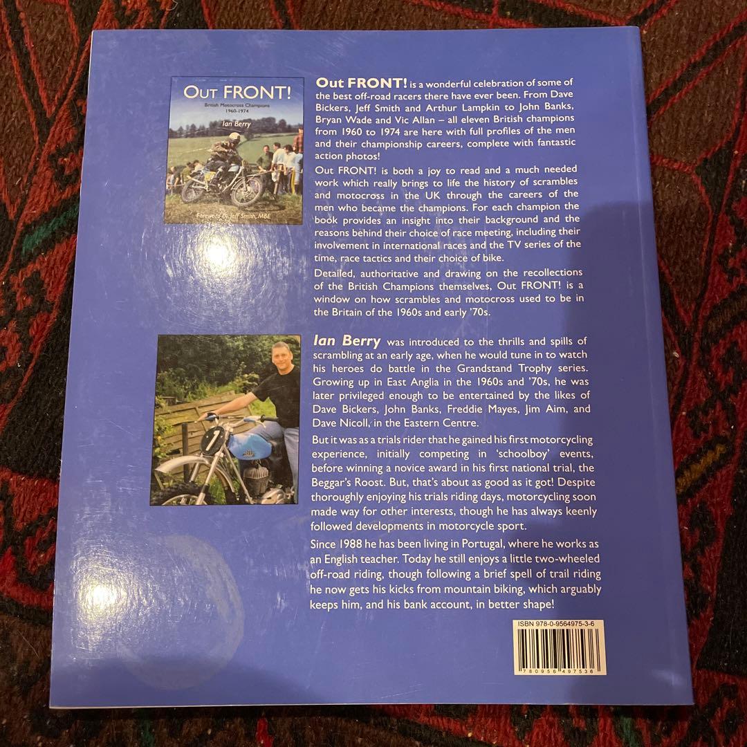 洋書 Out FRONT! British Motocross Champions