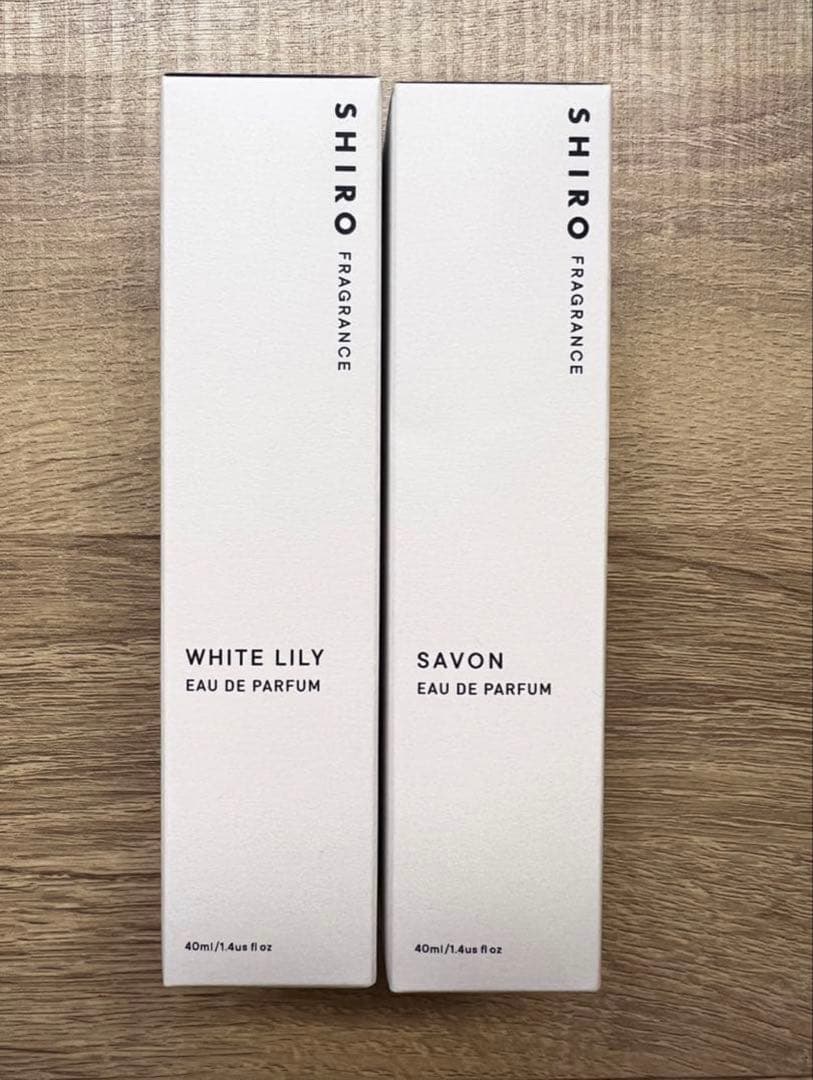 SHIRO ホワイトリリー サボン 40ml セット