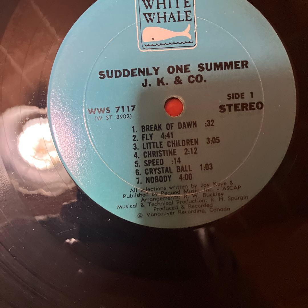 J. K. & Co. Suddenly One Summer レコード