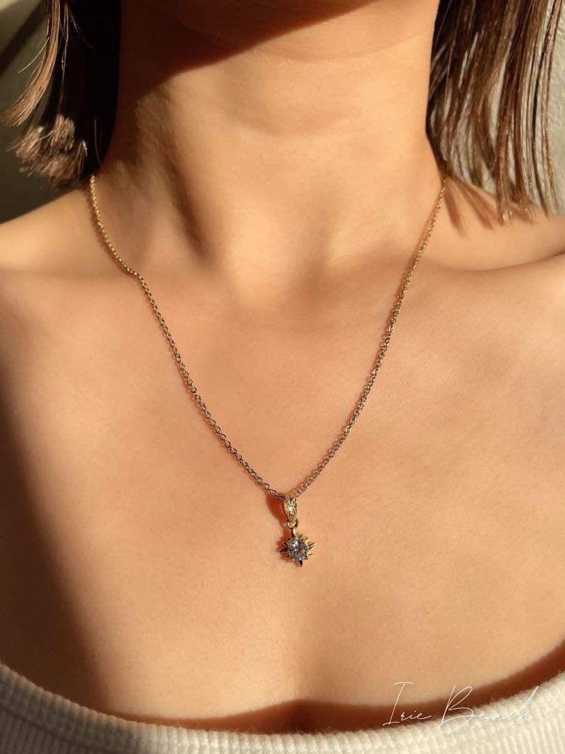 新品未使用　MINI sunrise necklace シルバー　ネックレス