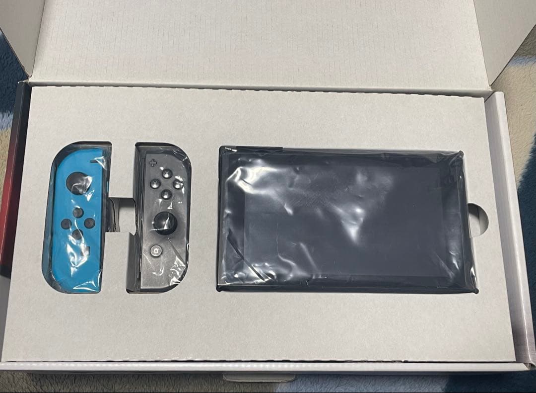 【値下げ中】Nintendo Switch 本体 青/グレー 付属品完備