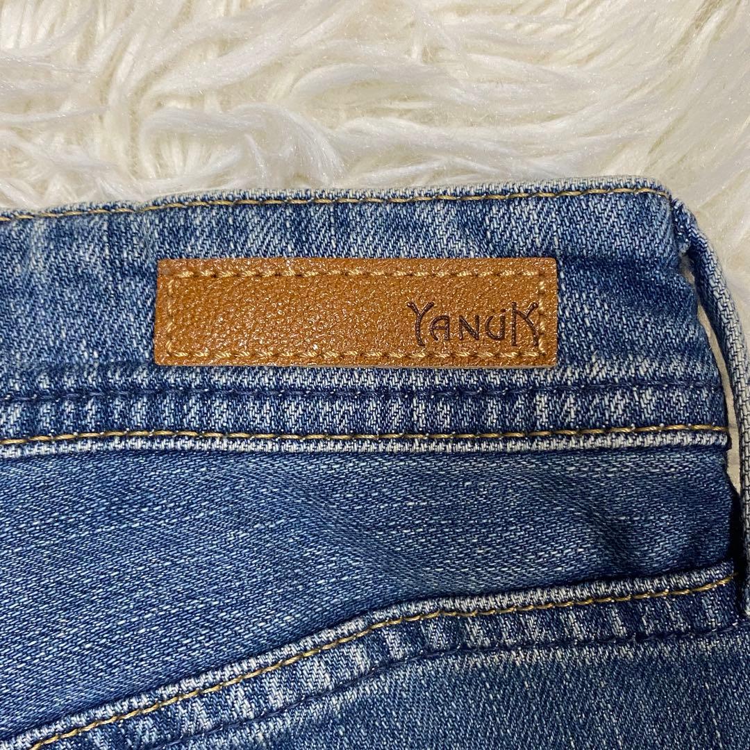 美品✨ YANUK IENA別注 LOWRISE LEA ストレートデニム