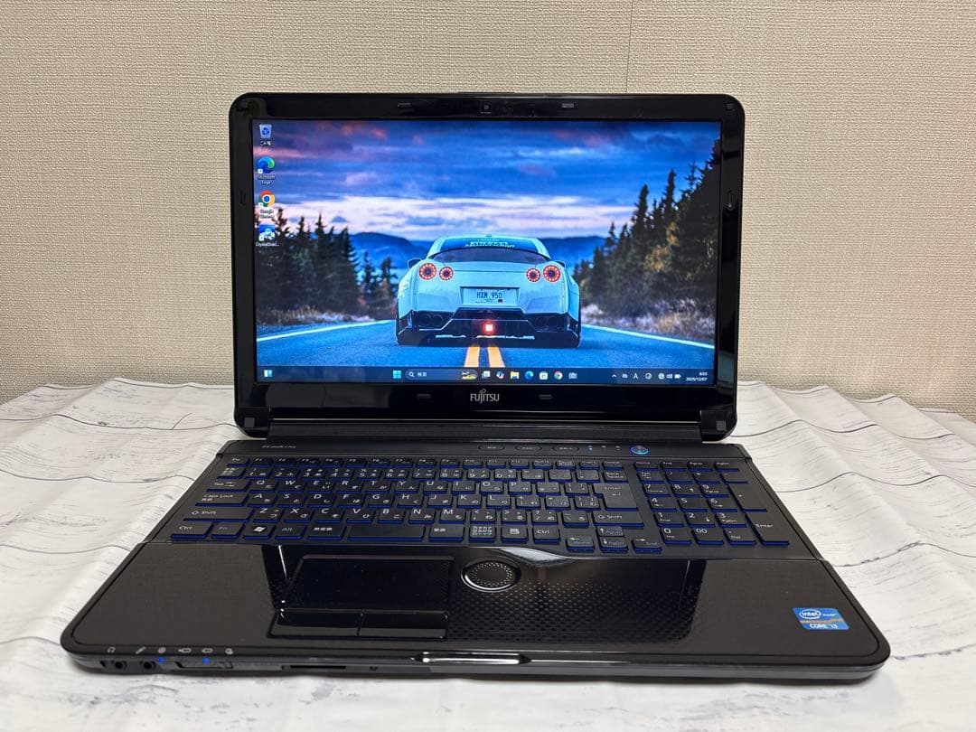 Fujitsu ノートPC ブラック SSD