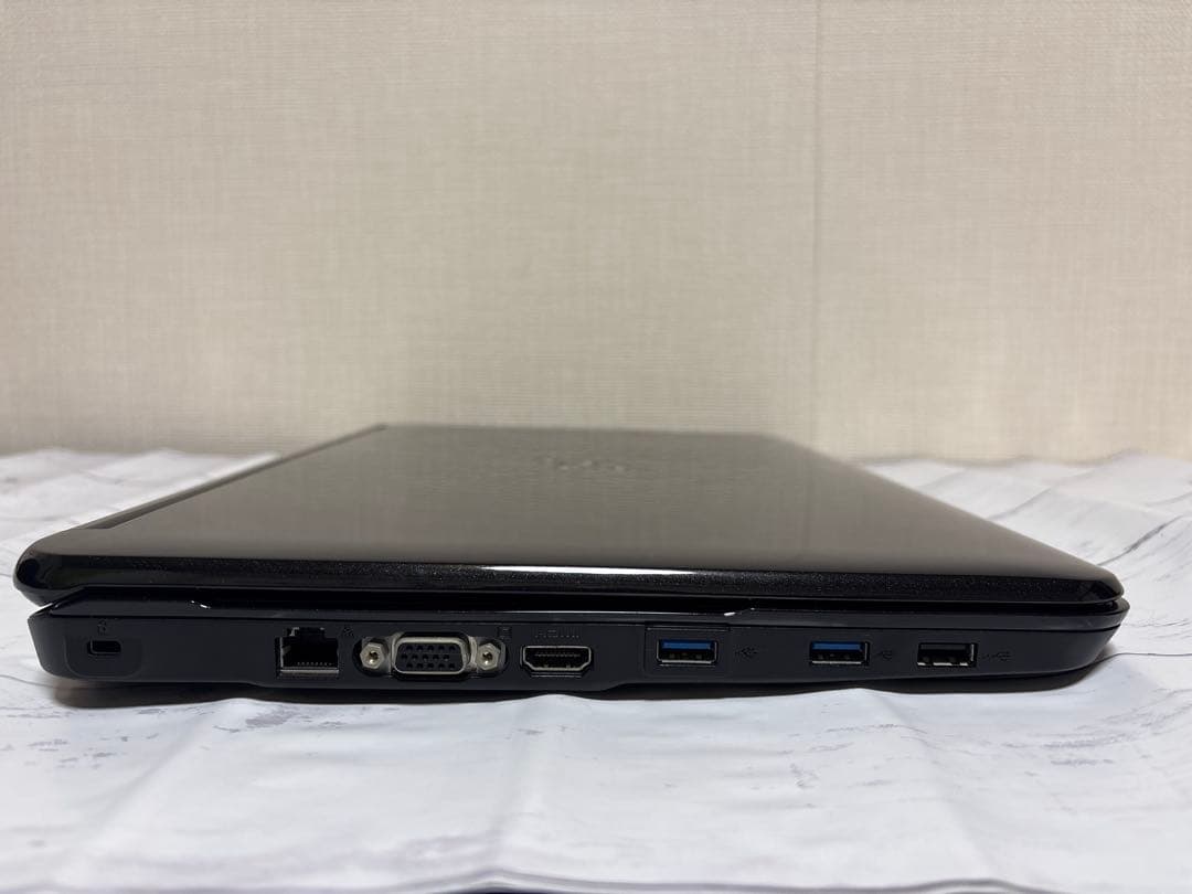 Fujitsu ノートPC ブラック SSD