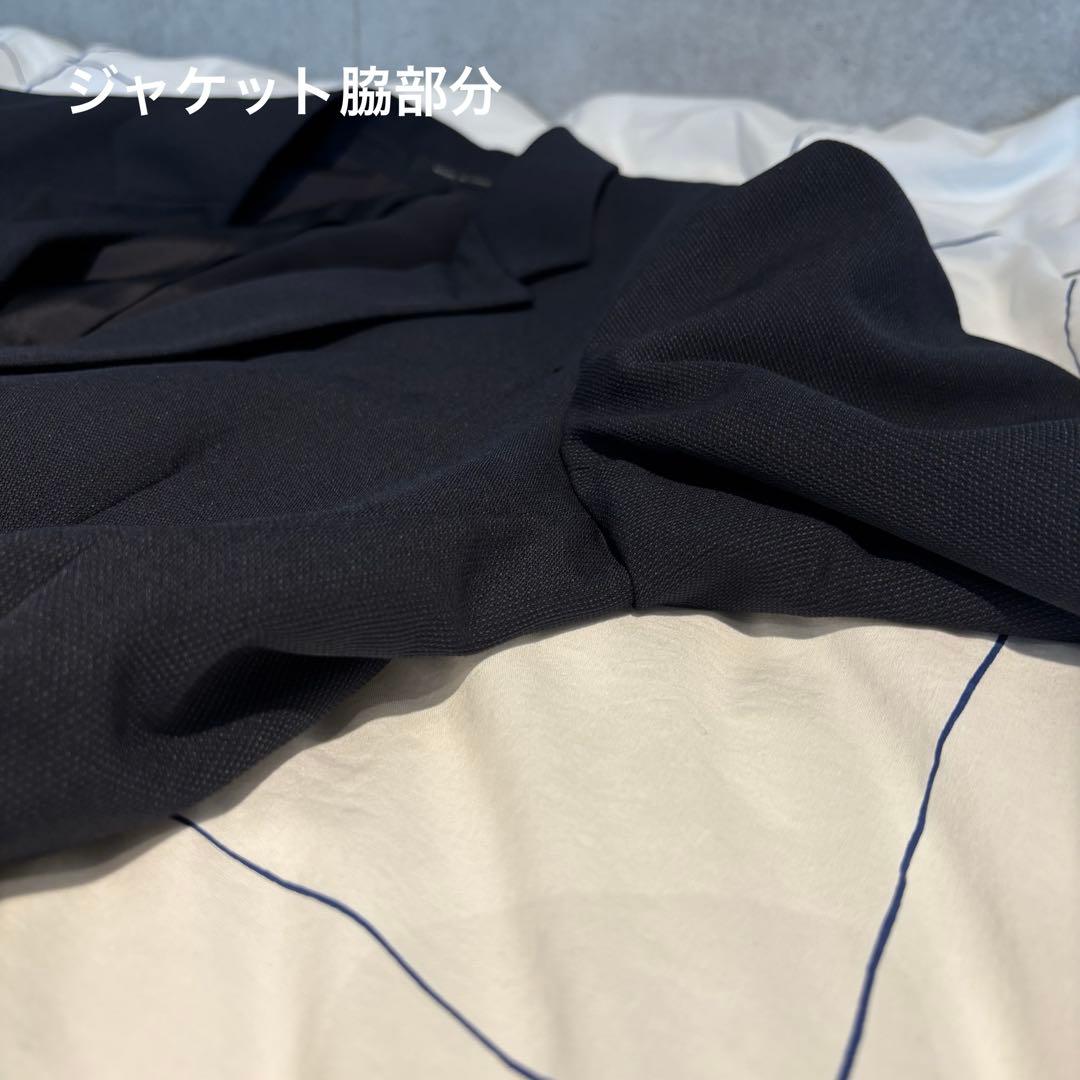 EMPORIO ARMANI アルマーニ 無地 ネイビー スーツ 上下セット M