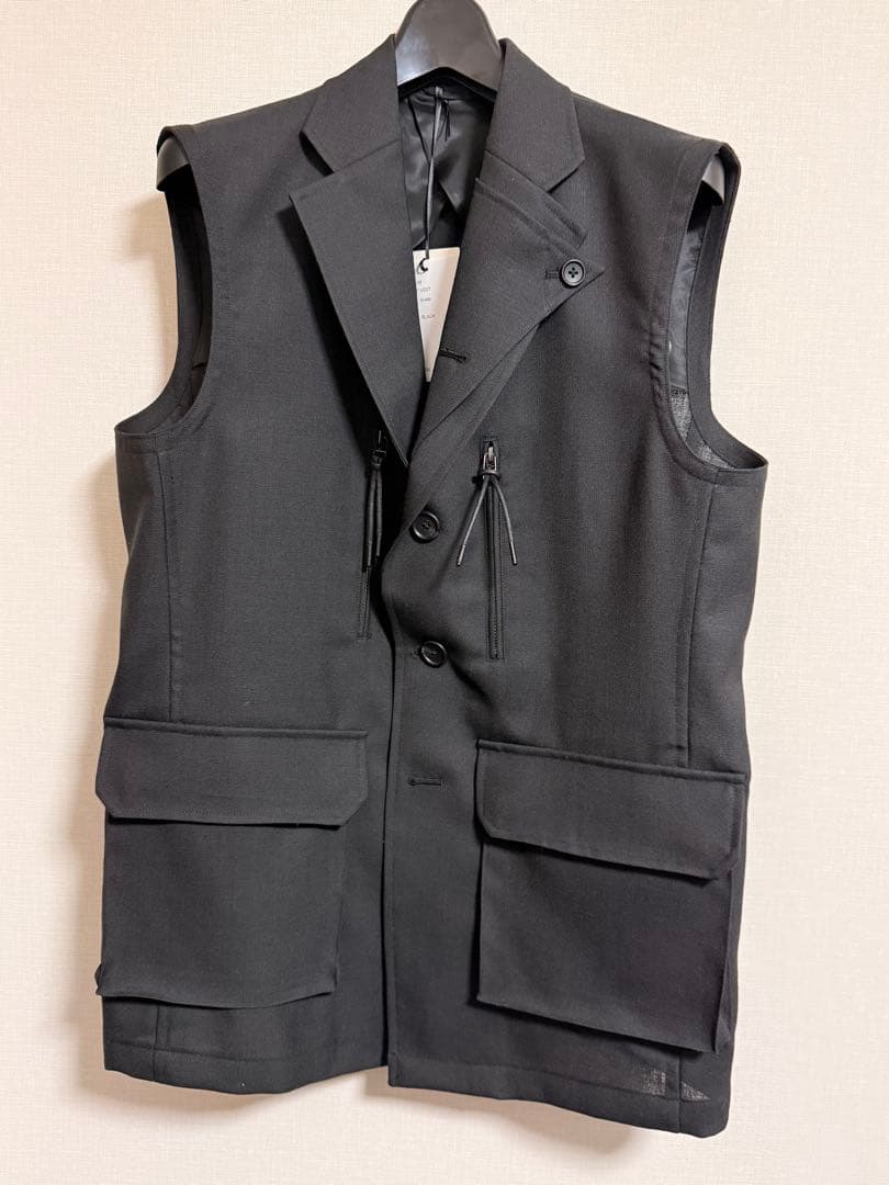 【新品未使用】26SS TRAVERSE VEST / BLACK 5