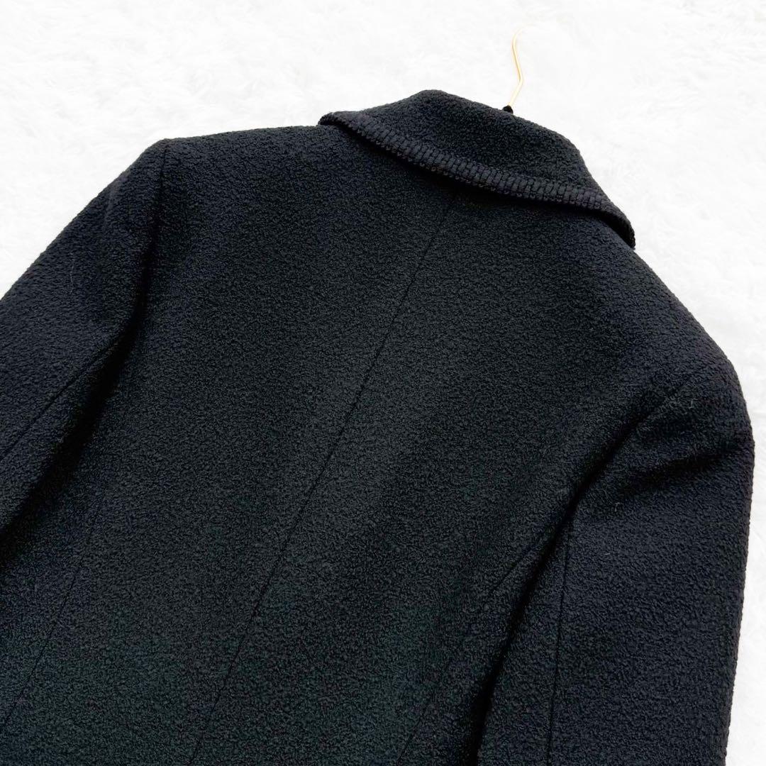 CHANEL 90’s VINTAGE ブラックツイードジャケット 金ココボタン