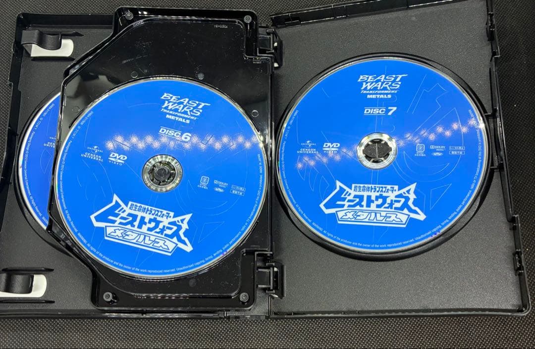 ビーストウォーズメタルス 超生命体トランスフォーマー DVD_SET〈7枚組〉