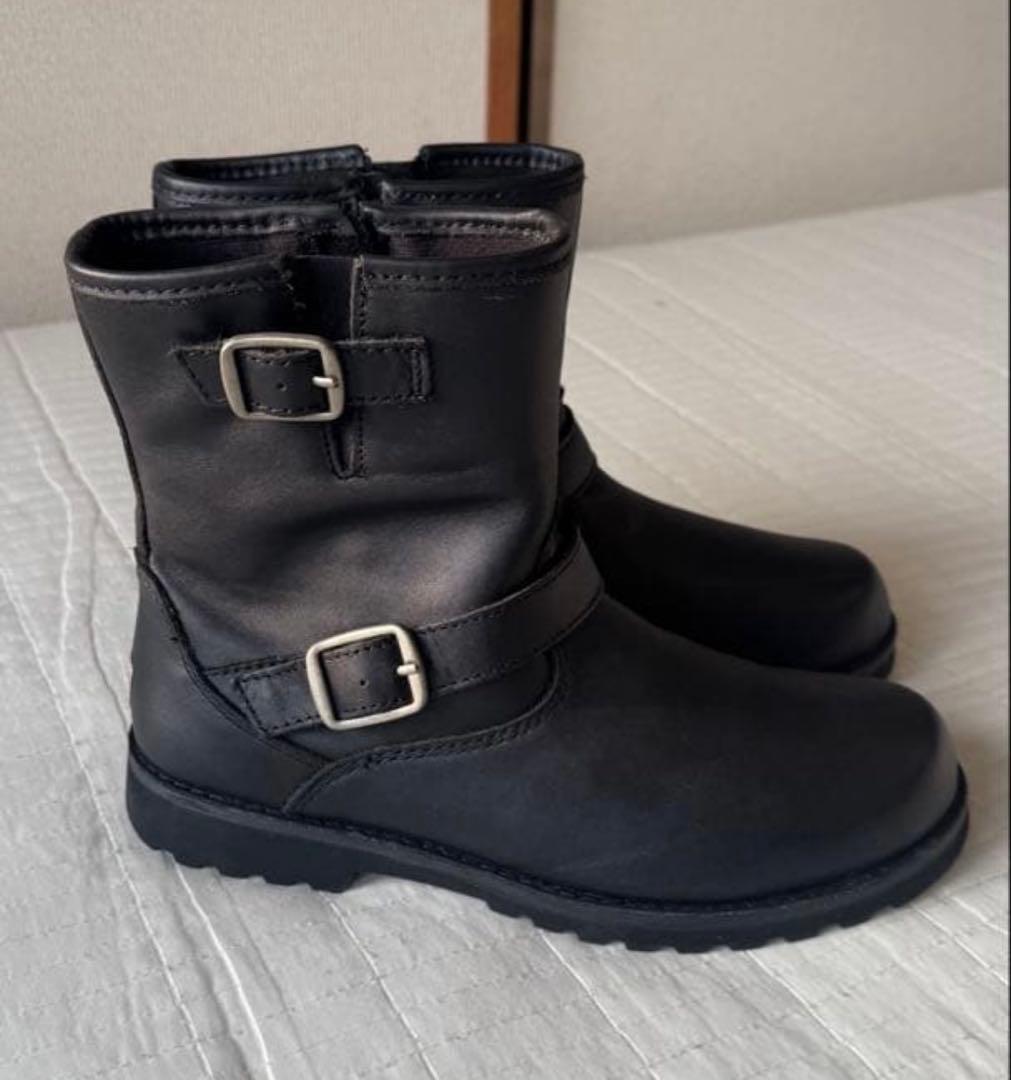 UGG ブラック エンジニアブーツ