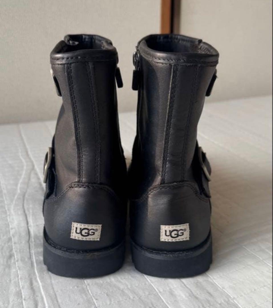 UGG ブラック エンジニアブーツ