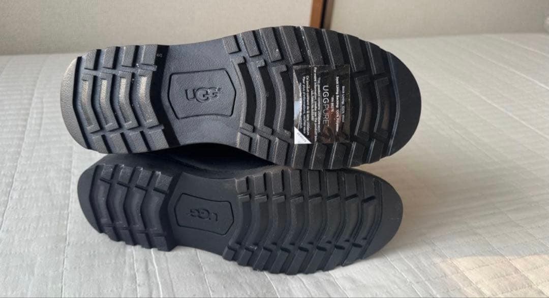 UGG ブラック エンジニアブーツ