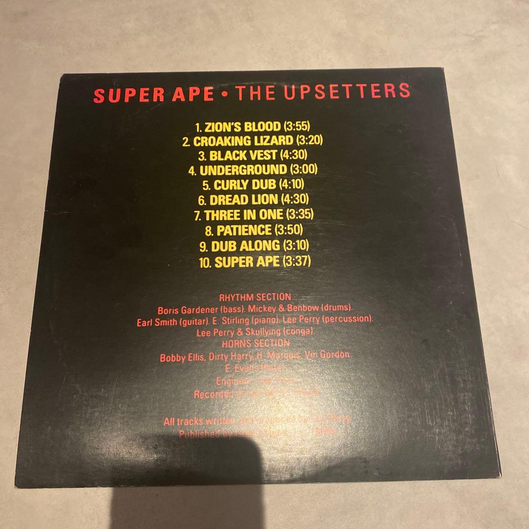 The Upsetters SUPER APE レコード
