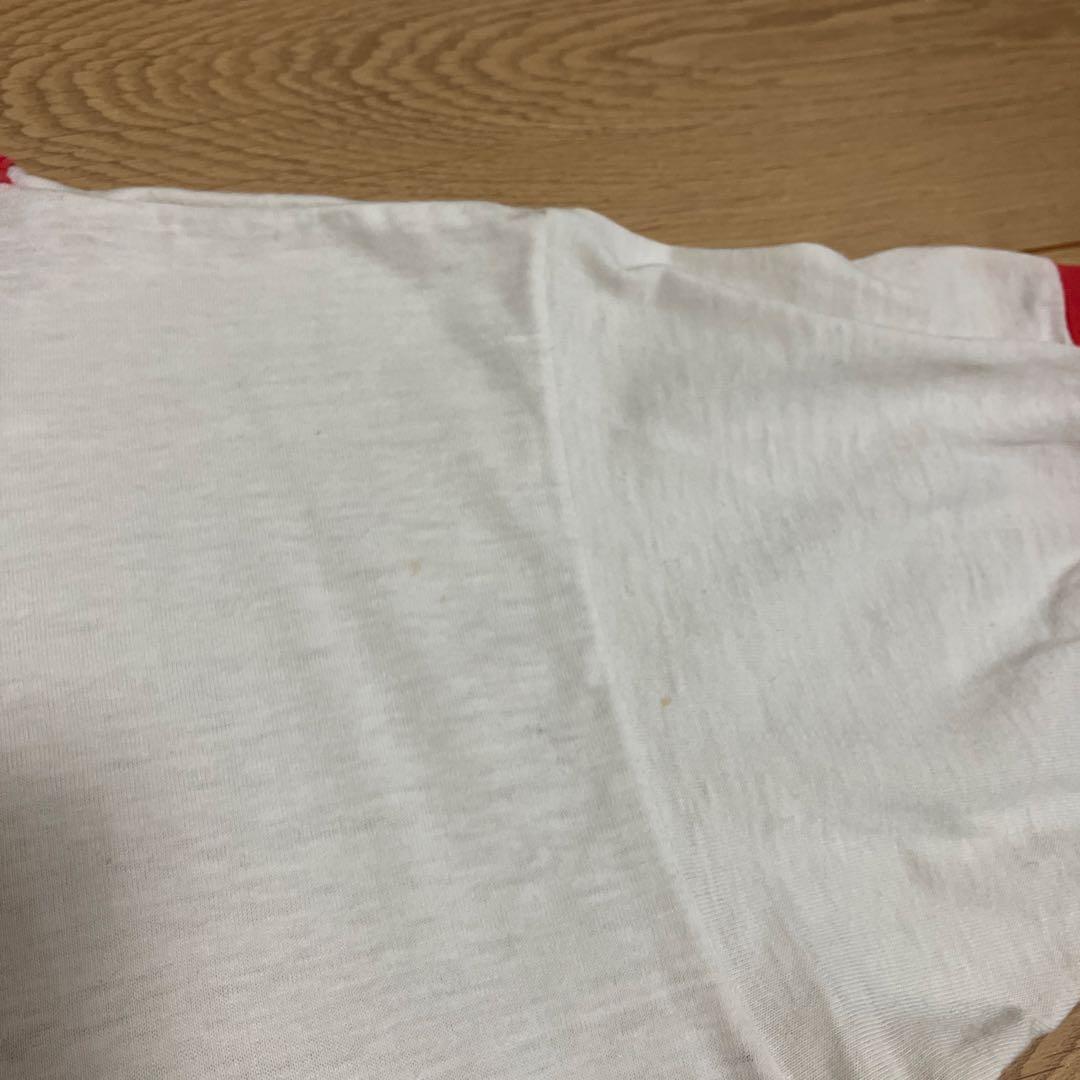ウィスコンシン大学 Tシャツ リンガーTシャツ champion 80s
