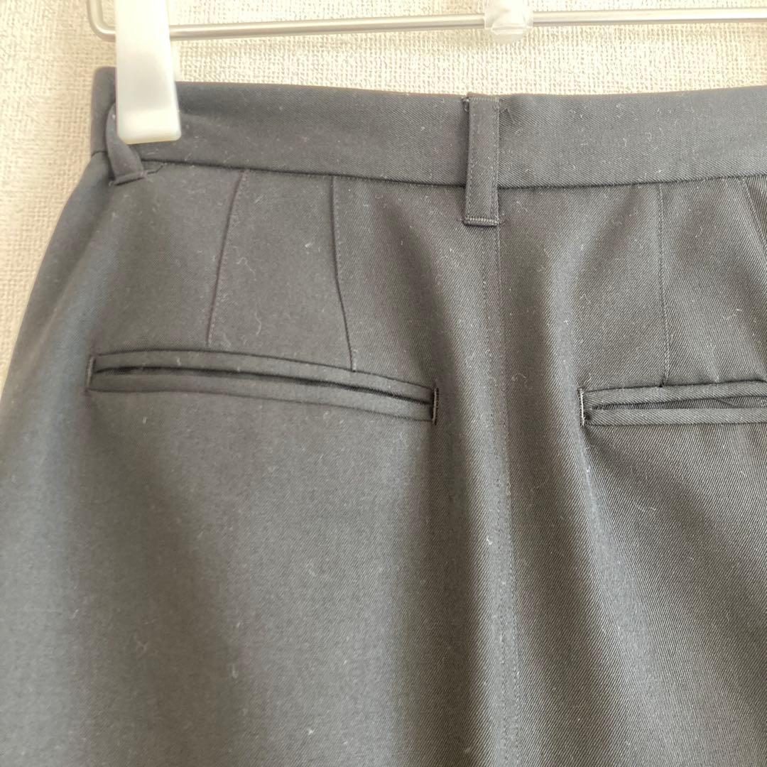 美品ジョンスメドレー 黒ロングスカート JOHN SMEDLEY定価4.1万円