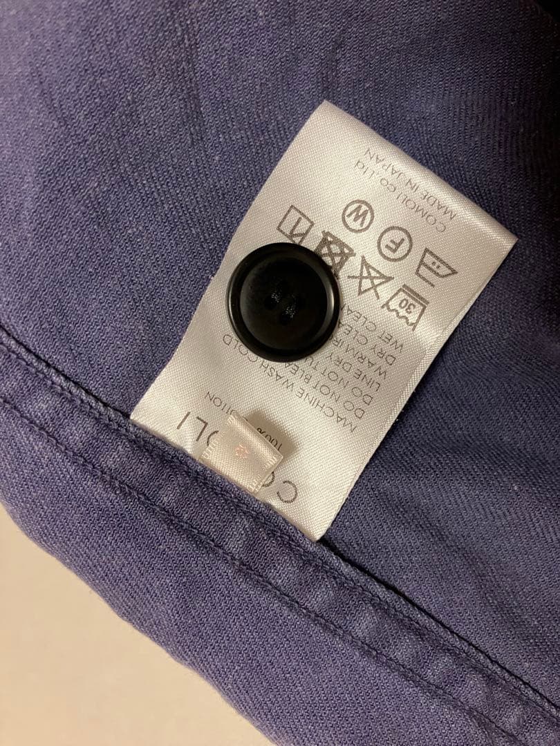comoli 23ss コットンドリルワークジャケット　サイズ2