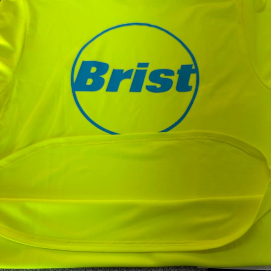 【極美品】F.C.Real Bristol 半袖　Tシャツ L ネオンイエロー
