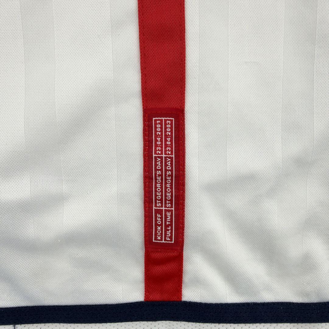 UMBRO イングランド代表 サッカー ゲームシャツ 10番 M