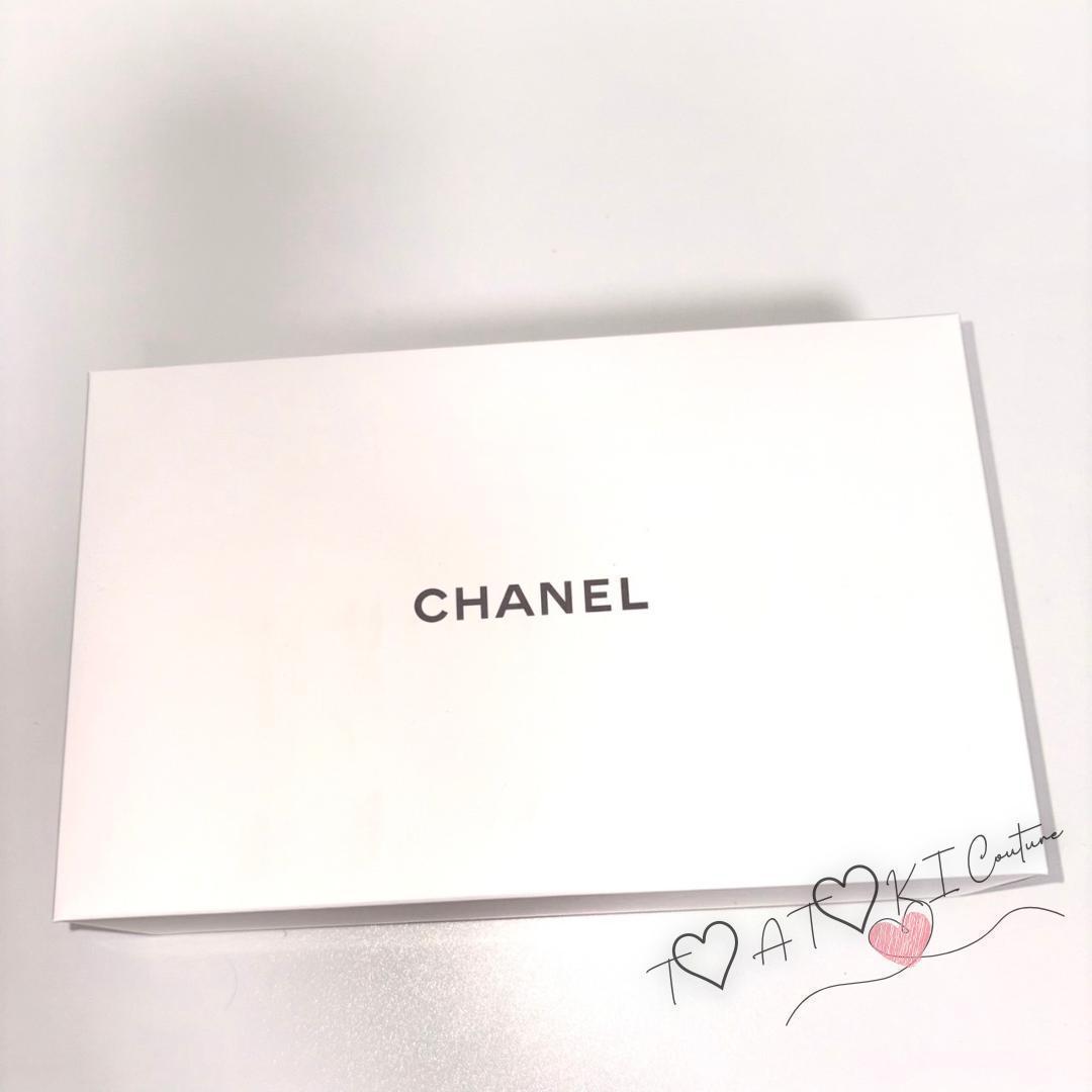 ❤CHANEL❤VIP限定 コスメポーチ チェーン付 ラメ入り ブラック