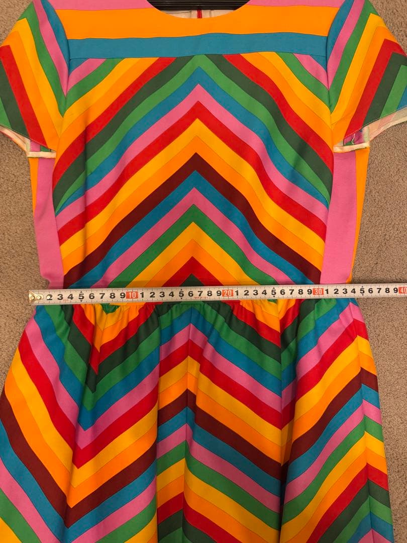 EMILIO PUCCI 半袖ひざ丈ワンピース