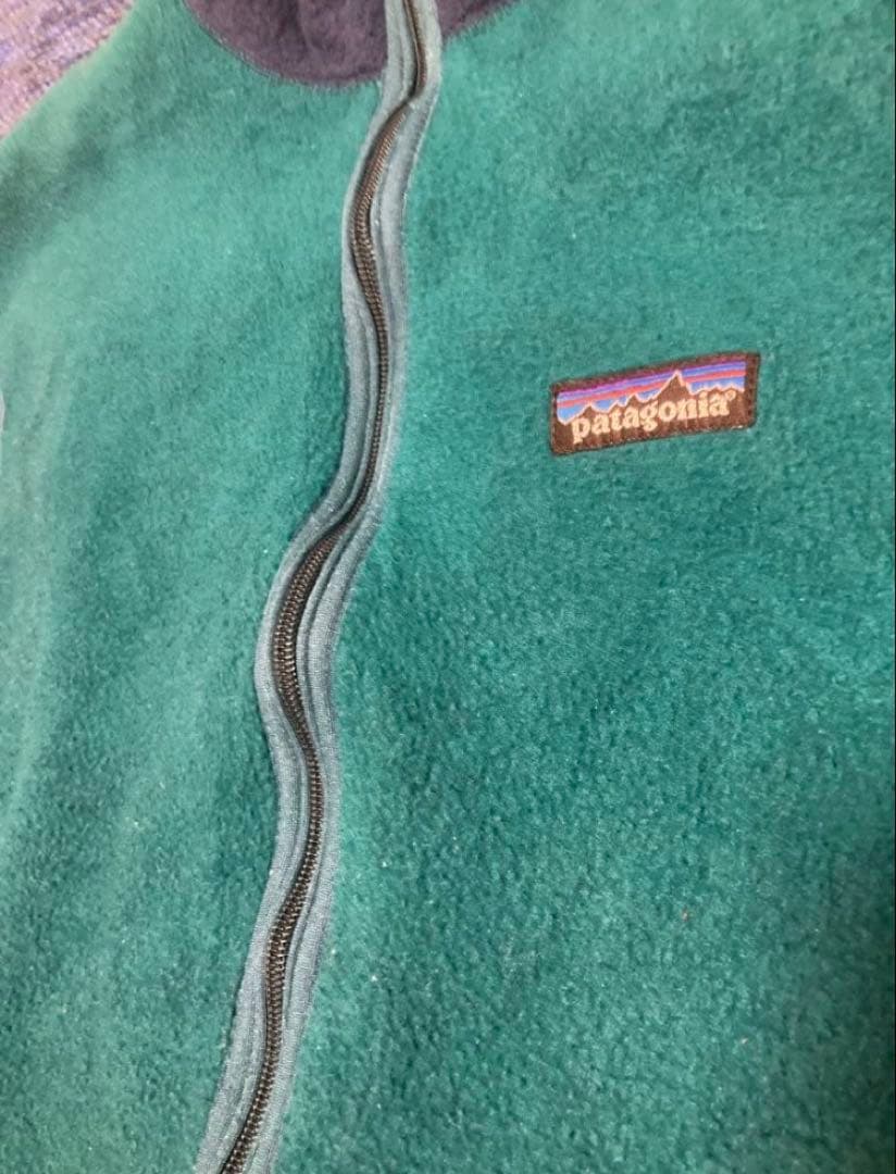 【希少カラー】patagonia フリースベスト ターコイズ