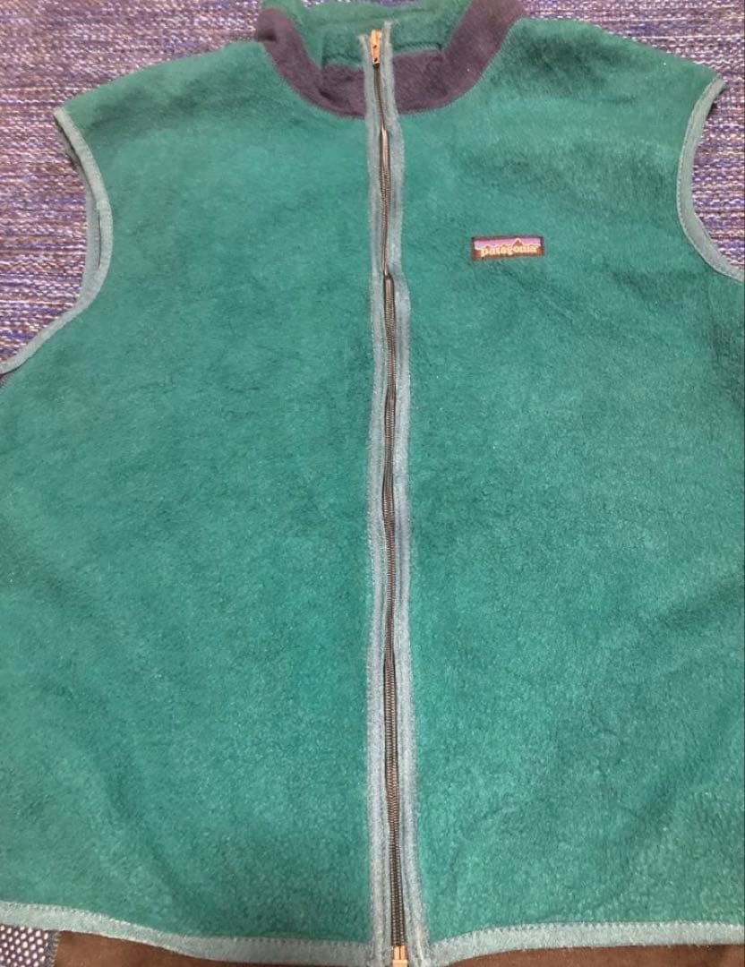 【希少カラー】patagonia フリースベスト ターコイズ