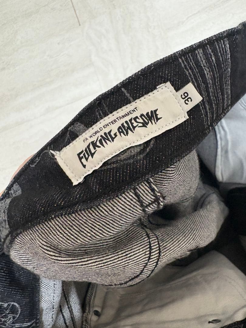 FUCKING AWESOME グラフィックパンツ 36