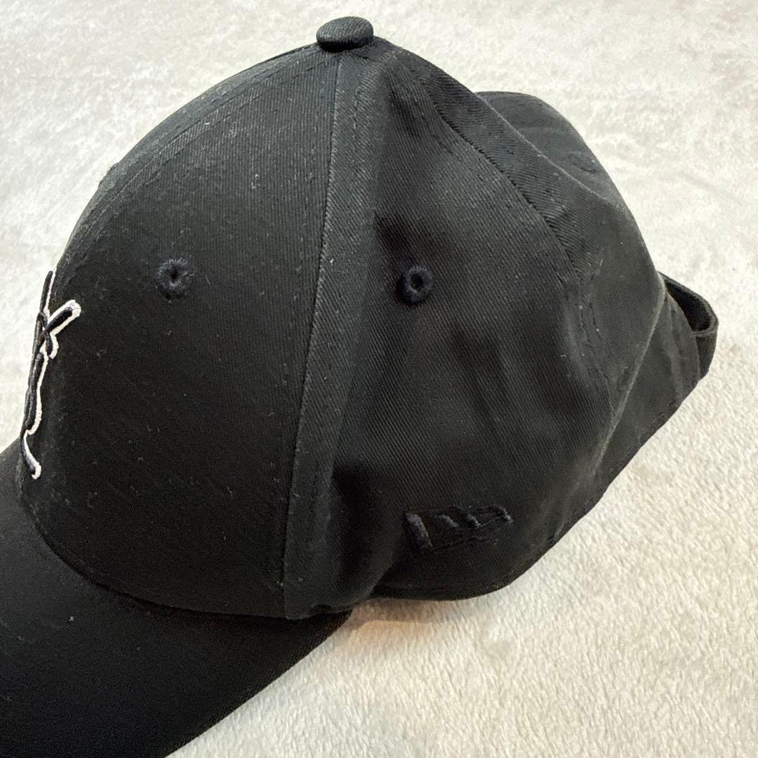 YSLサンローラン×ニューエラ　キャップ　ブラック　9FORTY 美品
