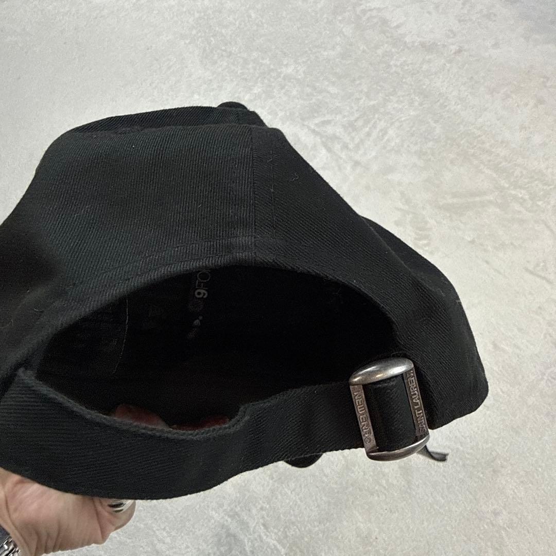 YSLサンローラン×ニューエラ　キャップ　ブラック　9FORTY 美品