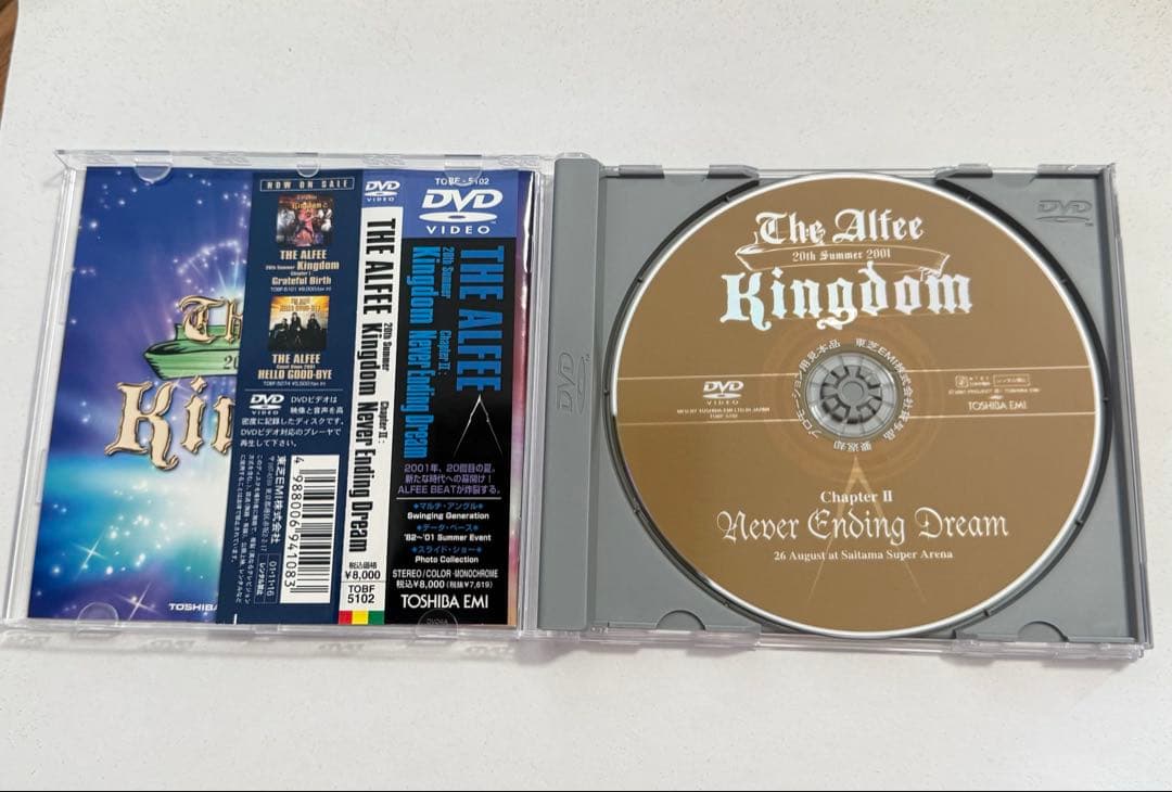 帯付THE ALFFE 20th Summer2001 Kingdom