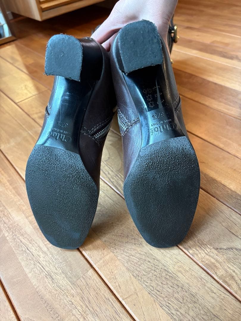 クロエ　Chloe パワディントンブーツ　37.5 バッグ