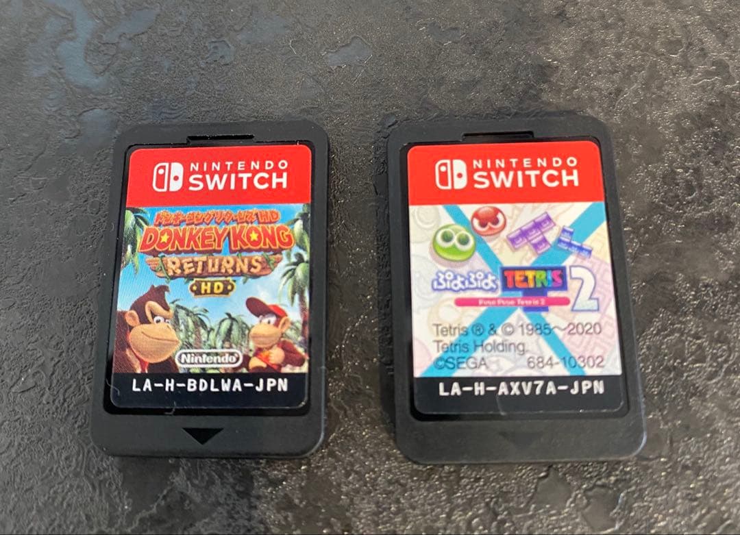 任天堂Switchソフト ドンキーコングリターンズHD＆ぷよテト2 まとめ売り