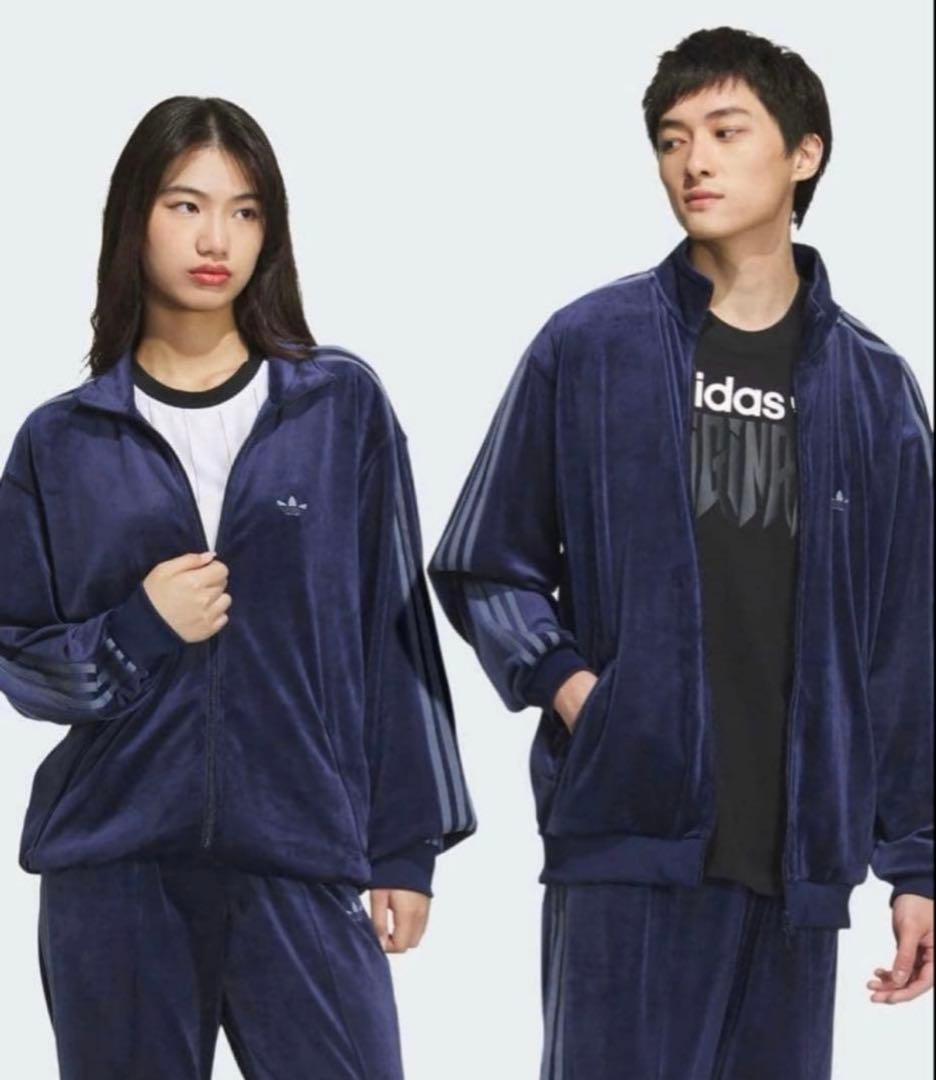 2XL adidasベロアトラックジャケット BE:FIRST