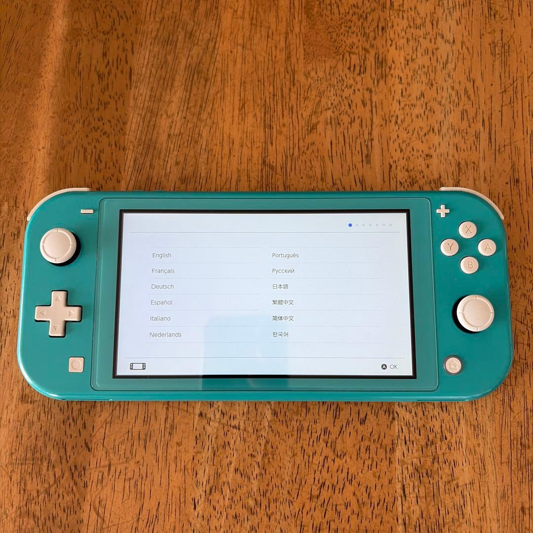 Nintendo Switch Lite ターコイズ 本体 どうぶつの森 セット