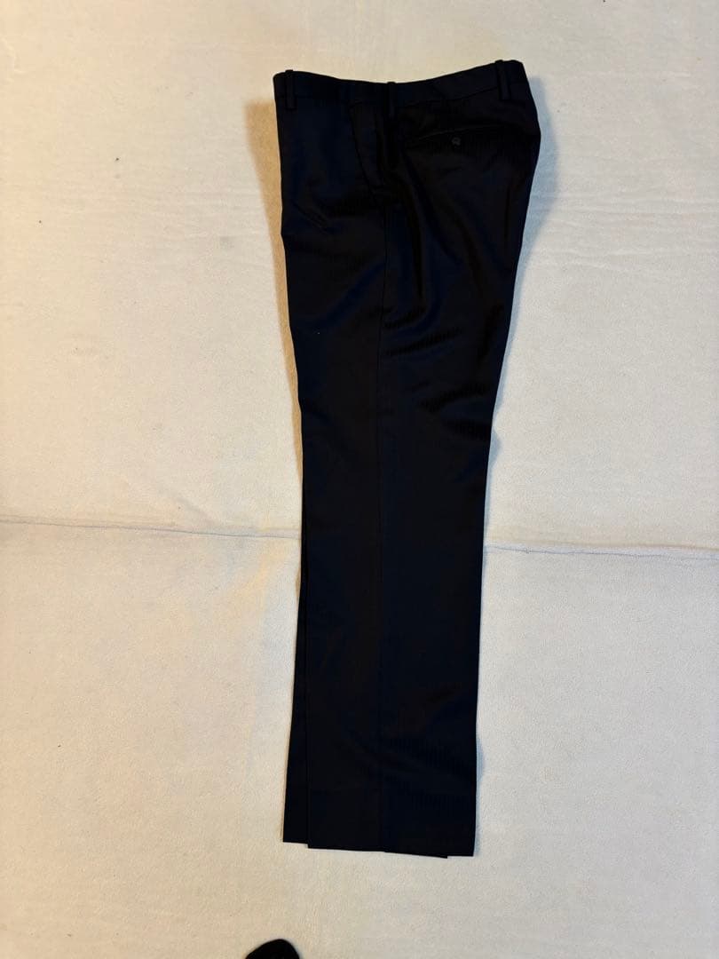 ☆ ARMANI スーツセットアップ 黒紺 L相当