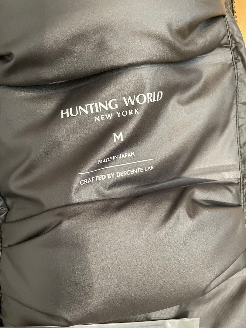 DESCENTE HUNTING WORLD ダウンベスト L