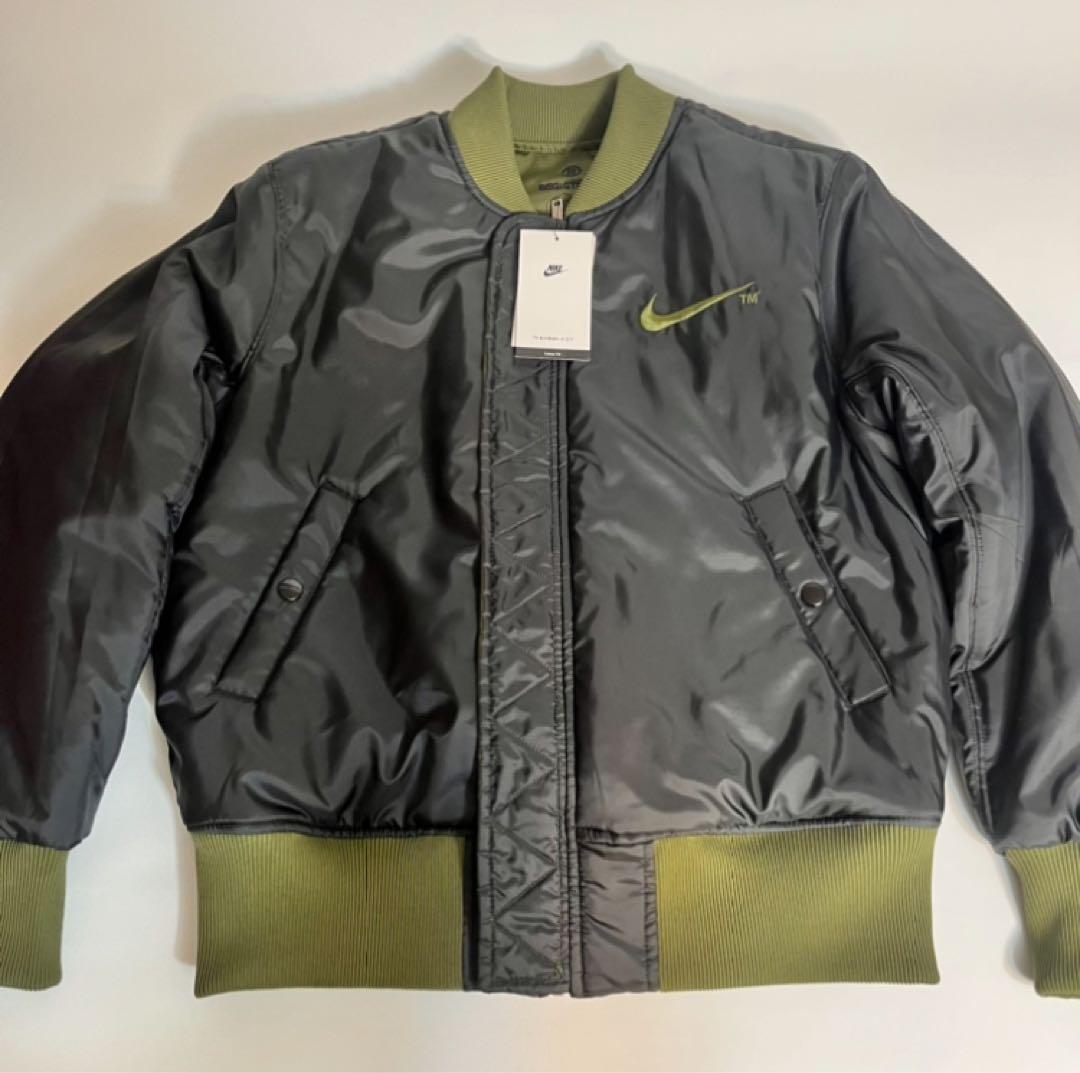 限定　NIKE ナイキ MA-1 タイプ スウッシュ ロゴ ジャケット