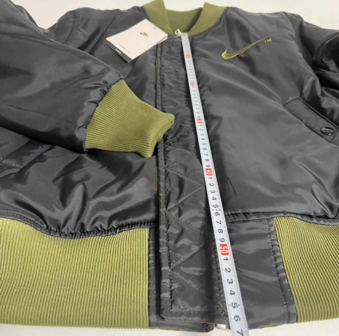 限定　NIKE ナイキ MA-1 タイプ スウッシュ ロゴ ジャケット