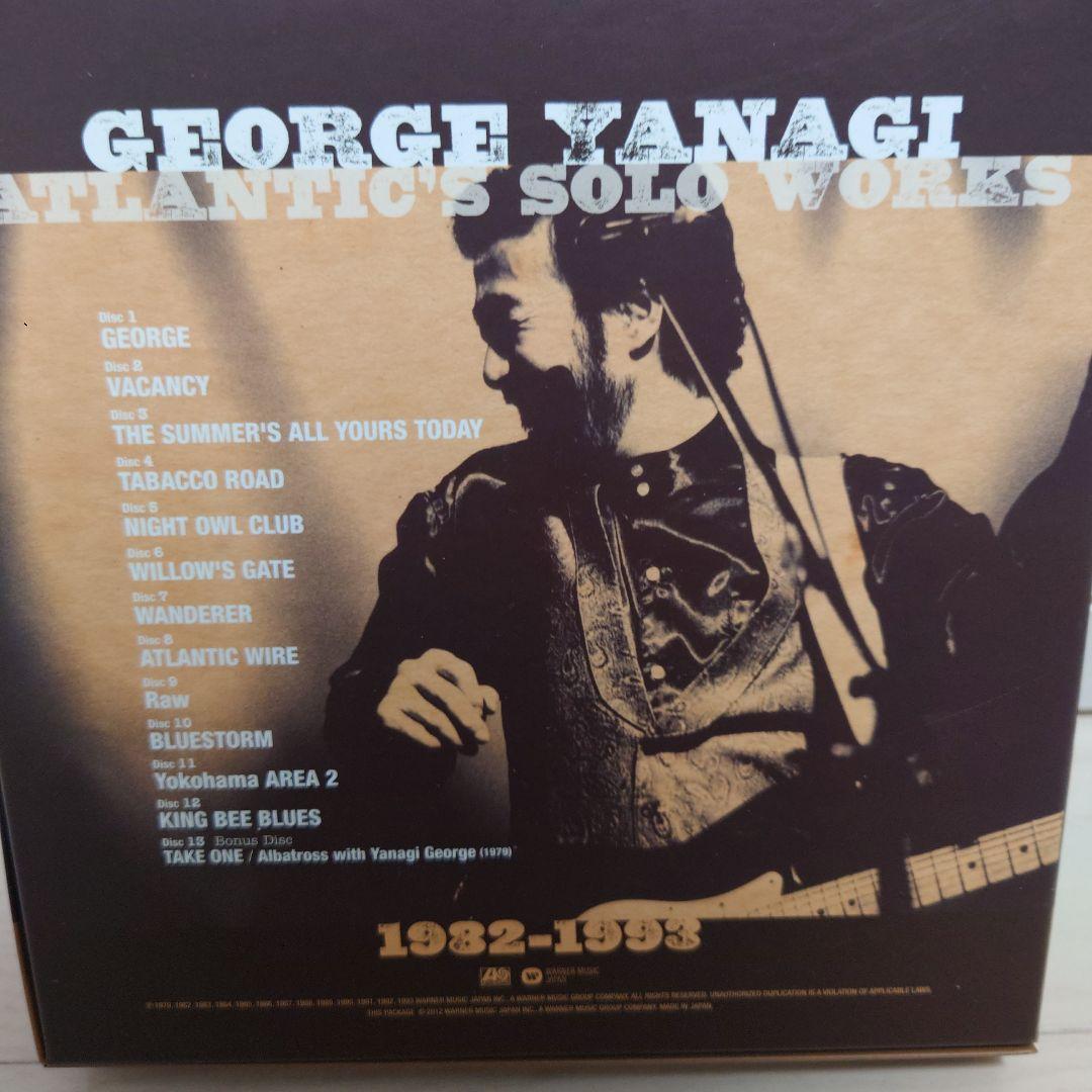柳ジョージATLANTIC'S SOLO WORKS1982-1993 13CD
