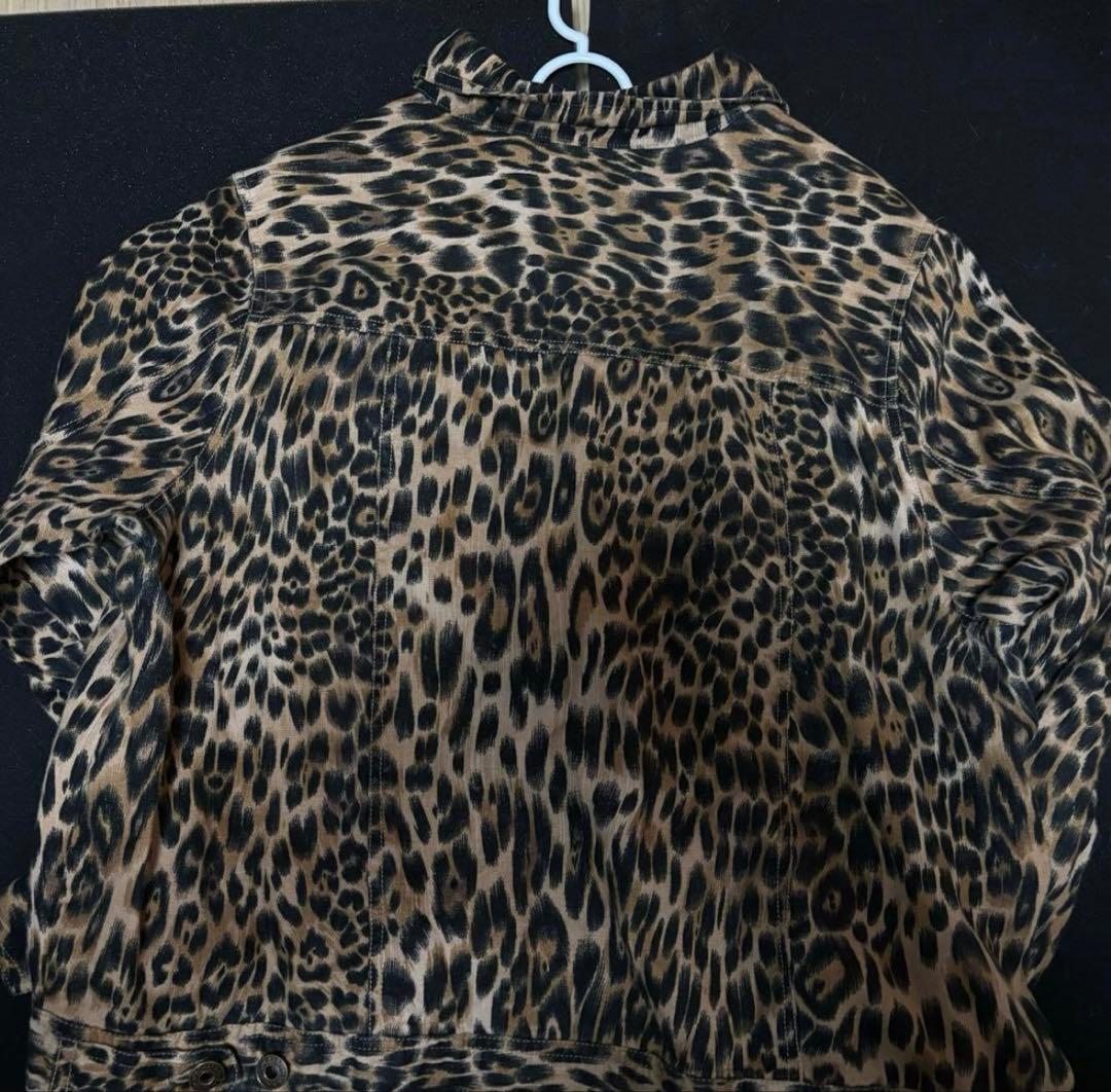 leopard shirt y2k punk お兄系　liltecca