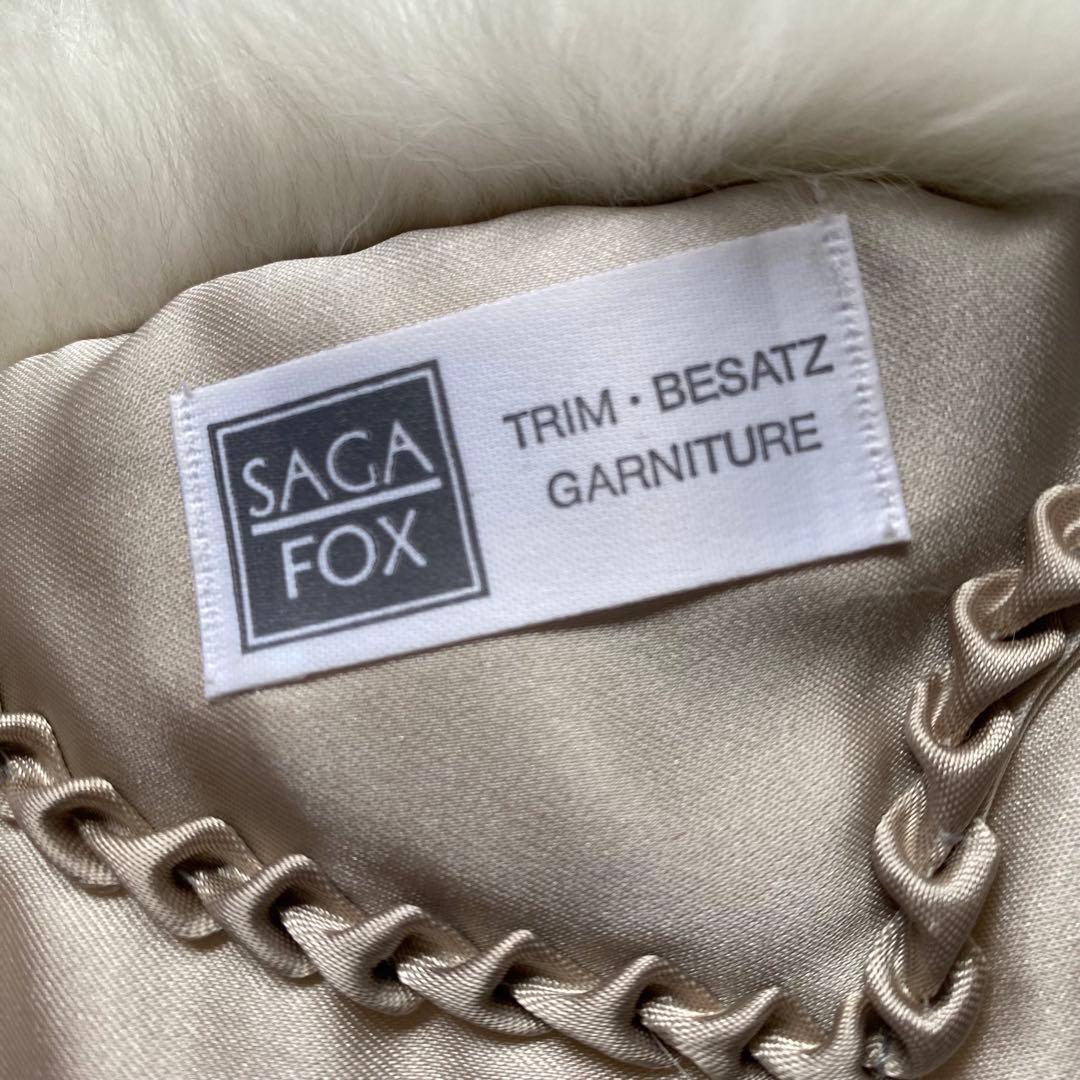 【成人式　卒業式】SAGAFOX サガフォックス 高級ファー 本毛皮ショール